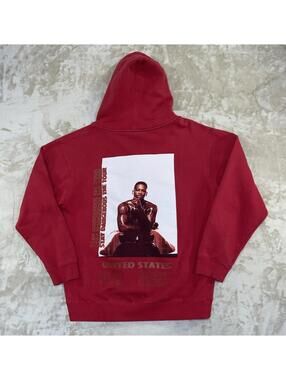 YG “Stay Dangerous The Tour” Rap Red Hoodie SIZE M “Everybody Wear Red” - EUC